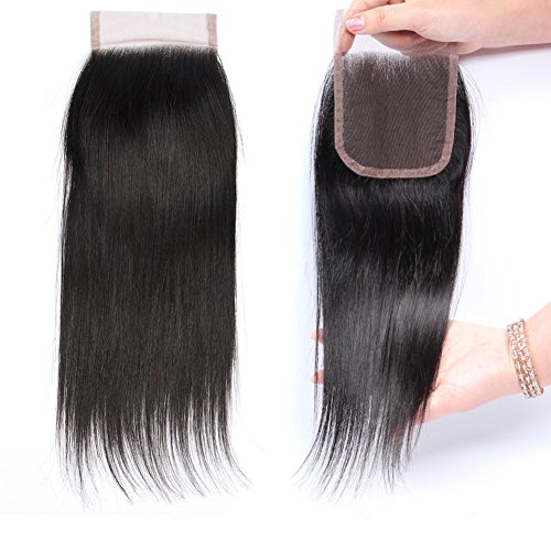 10A Brazilian Straight Lace Closure 4