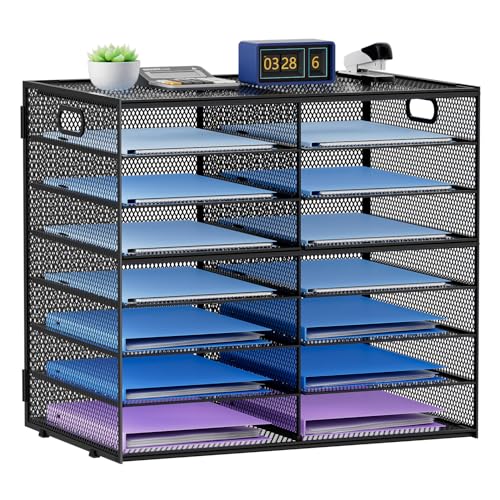 Lavatino 14 Compartment Mesh Desk Organizer