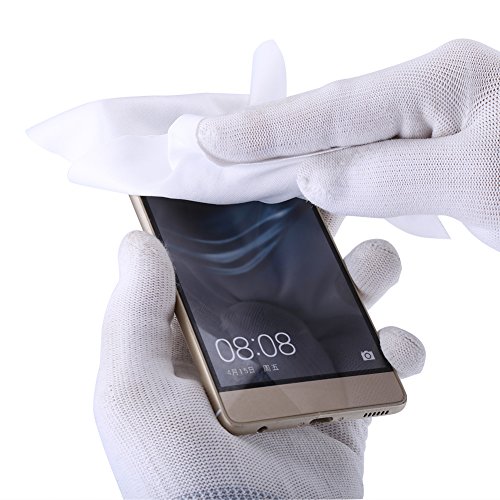100 Sztuk/Worek Naprawa LCD Czysta ściereczka Antystatyczna Ultra Miękka ściereczka do Odkurzania z Mikrofibry do Okularów Telefonu