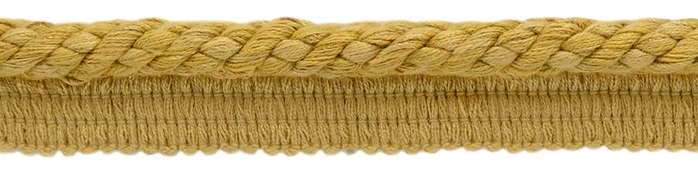 Cordon de passementerie or 10mm style 0038V de la collection Veranda pour ameublement raffiné