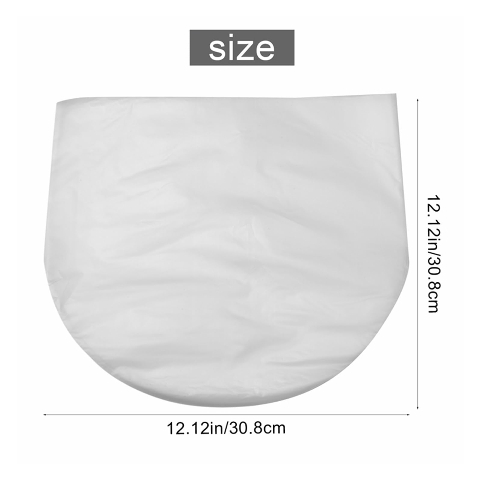 12 Pollici Vinile Disco Protettivo LP Disco Sacchetti di plastica antistatici Dischi Maniche Esterno Interno in plastica Trasparente Contenitore 100Pc Manicotti Interni per Dischi in Vinile
