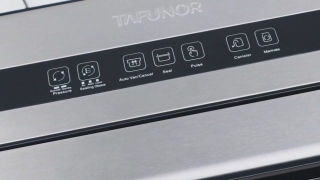 Vacuümmachine met 10 vacuümzakken 25 cm lang voor droge en vochtige