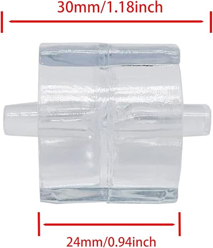 Miniatura 2 de Reemplazo de núcleo transparente para dispensador de cinta de escritorio dispensador de cinta accesorios (6 piezas)