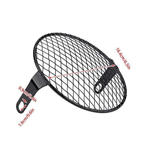 Grille de phare de moto KIMISS oblique pour protéger l'optique des chocs