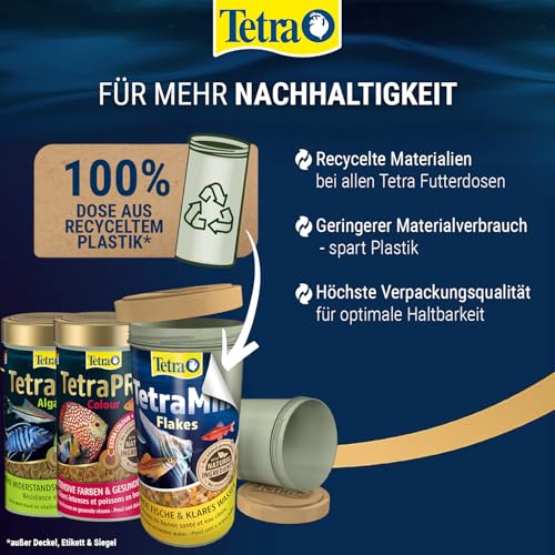 Tetra Pro Colour Multi-Crisps - Premium Fischfutter mit Farbkonzentrat für schöne, farbenprächtige Fische, 500 ml Dose