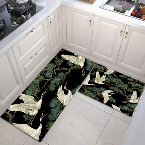 Alfombrilla de antifatiga lavable que protege tus suelos con estilo oriental 2