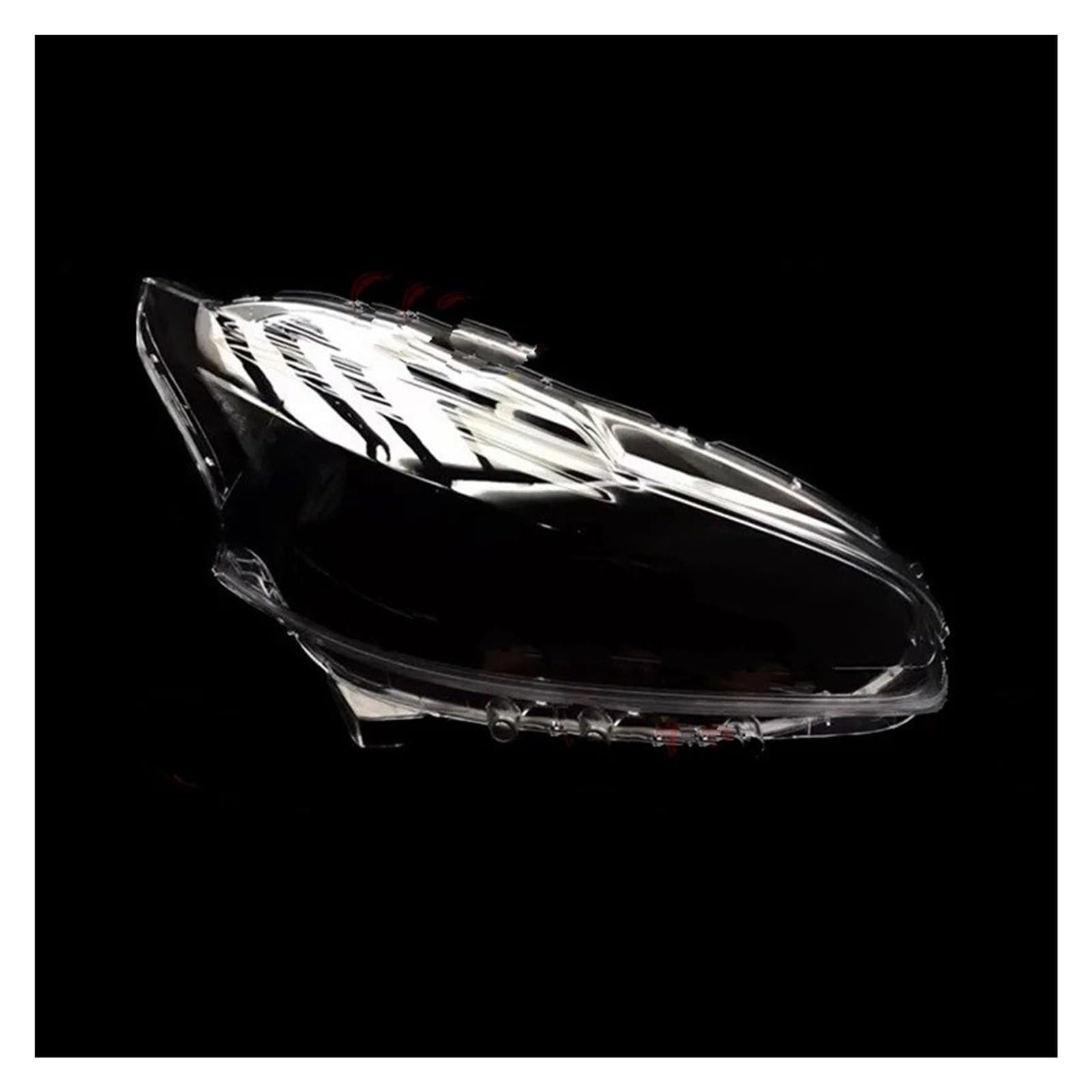 Per Peugeot 208 2012-2018 Copri-lente Per Fari Auto Paralume Per Fari Lampada Per Fari Guscio Faro Trasparente(Right side)