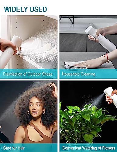 2 Pack Water Spray Bottle,300ml Ultra Fine Continuous Spray Water Bottle Water Atomizer Pressure Spray, Hair, Plants, Hair Salon, Skin Care, Cleaning – Bild 5