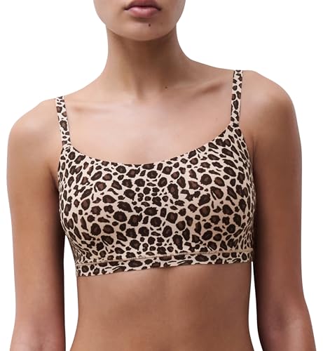 Chantelle Damen Softstretch Uw Sg Sans A. Padded Bralette BH, Leopard Nude,...