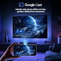 FPD Fernseher 55 Zoll Smart TV, 4K UHD mit Google TV & Google Cast, Dolby Vision und Atmos, HDR 10, MEMC für flüssige Bewegungen – Ansicht 9