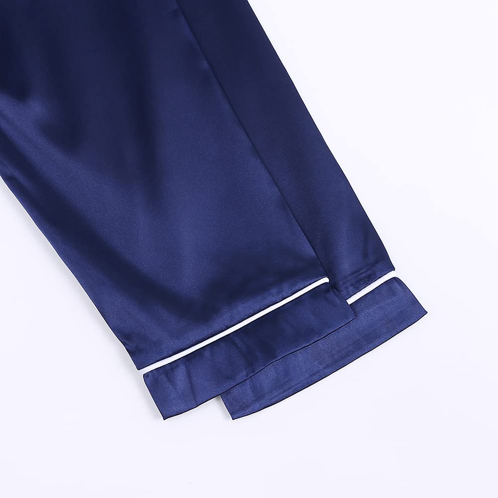 Verve Jelly Ensemble pyjama en satin à manches longues et boutonné pour bébé fille et garçon