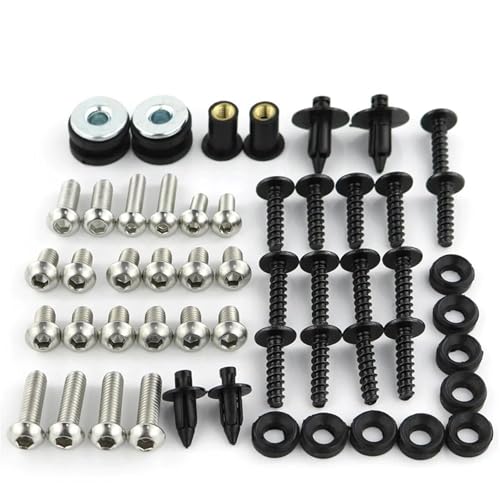 Tornillos carenado Suzuki GSX-S1000 inoxidable contra óxido y pérdidas
