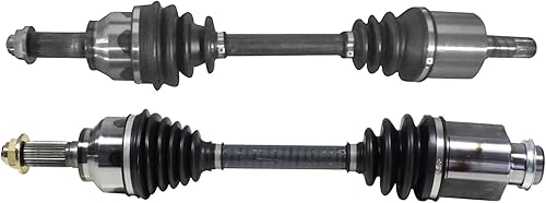 Miniatura 2 de Maxfavor Par de 2 botas de neopreno para eje de transmisión de eje CV delantero para Mazda 3 S GT SP23 2.3L L4 Automatic Trans, CV Joint Ejes