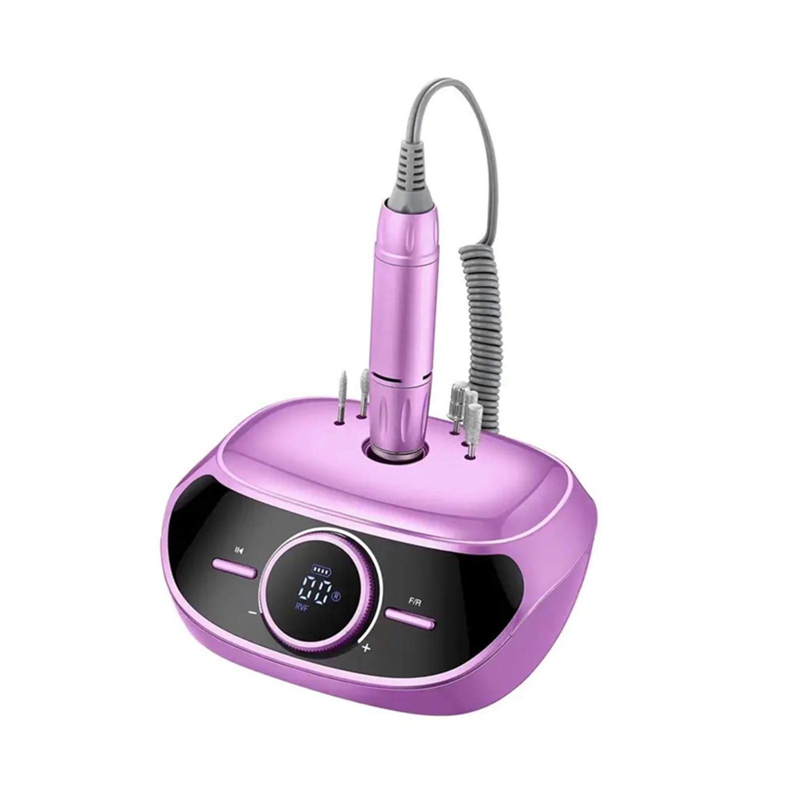 Trapano per unghie, trapano elettrico per unghie 35000 giri/min, strumento per salone di bellezza, macchina ricaricabile per pedicure manicure, trapano elettrico professionale a basse vibrazioni Strum