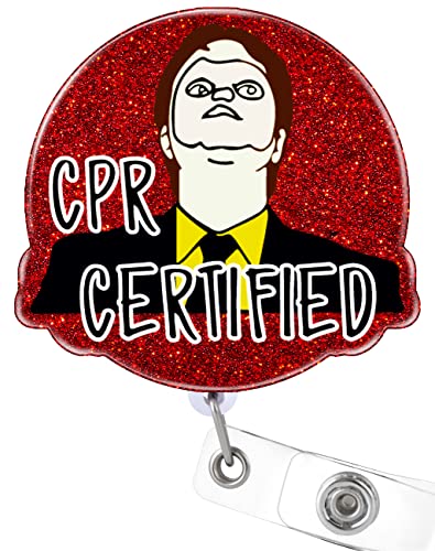 Akkya Badge Reel Holder Retractable with ID Clip for Nurse Nursing Name Tag Card Cute Funny Fun Nursing Student Teacher Doctor RN LPN Medical Assistant Work Office Alligator Clip-Gifts for Nurses