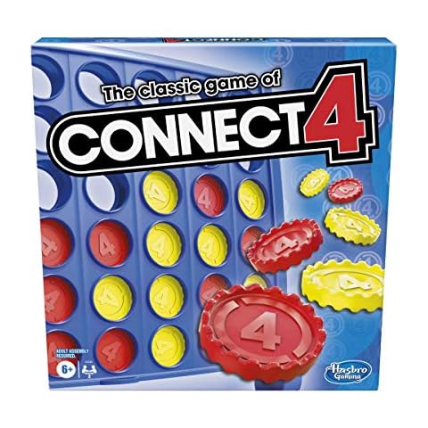 Connect 4 Classic Grid Board Game Cover