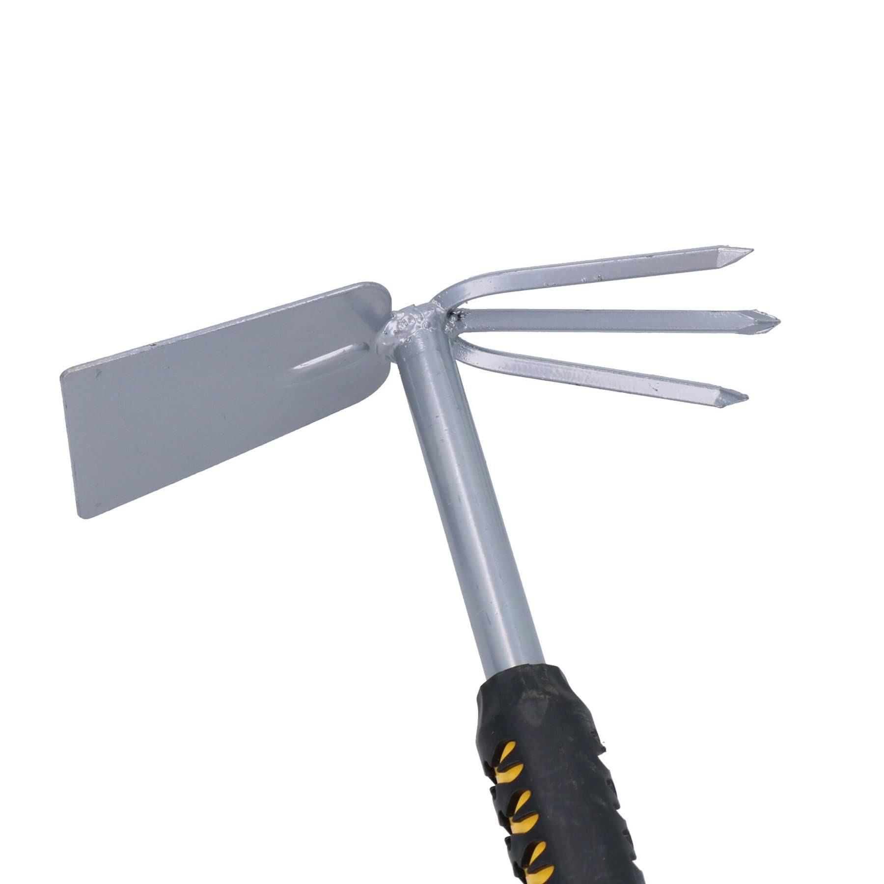 5 szt. Grabie ogrodowe, widelec, chwastownik, łopata i motyka z teleskopowymi uchwytami 63,5 cm - 94 cm