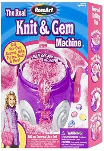Girlz The Real Knit And Gem Machine Mega Brands tricoter facilement sans aiguille