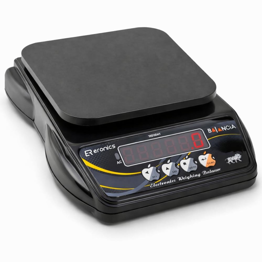 "Make In India" Kitchen Weighing Scale with 8 Hours Battery Backup & 1 Year Warranty, Food Weighing Scale (10 Kg), weight machine for kitchen 10kg-image-16