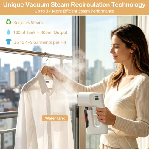 Plancha de vapor con aspiración 3500 Pa y suela cerámica de 3 modos 7