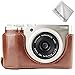 Produktbild First2savvv Dunkelbraun Gehäusehälfte präzise Passform PU-Leder Kameratasche Fall Tasche Cover für Fuji Fujifilm XF10 - XJD-XF10-D10G11