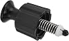 Pressure Relief Valve, Air Compressor Safety Release Valves Pressure Relief Valve PP Automatic Safety Valve Accessory for 3L5L8L Backpack SprayerBlack
