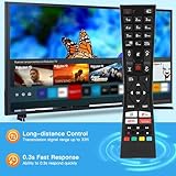 Replacement Remote RM-C3236 for JVC TV Remote Control Smart 4K UHD Ultra HD HDR LED LCD TVs RM-C3231 RM-C3232 RM-C3338 RM-C3339 RC43101, No Setup Required - Image 5