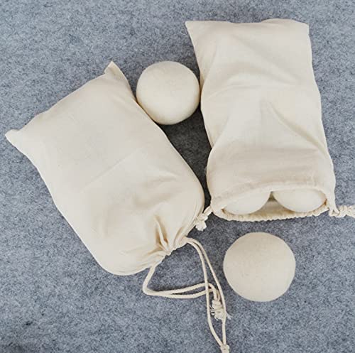 MEEQIAO 6PCS wol droger ballen - duurzame drogers ballen voor droger - natuurlijke stof ontharder - 100% Nieuw-Zeeland… - Image 7