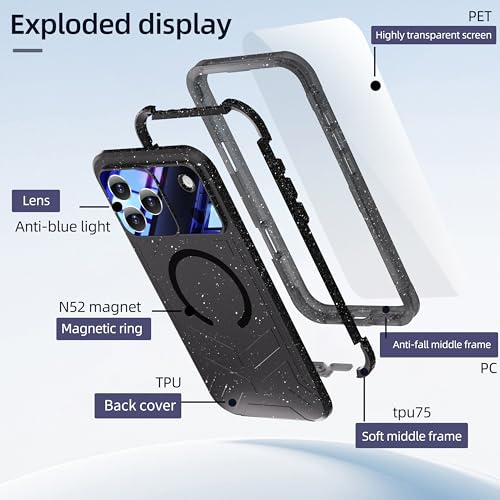 Coque iPhone 17 Pro Max étanche pour photos sous l'eau