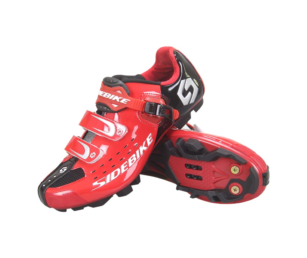 Scarpe MTB Ciclismo Mountain Bike Professionali Traspiranti per Uomo e Donna, compatibili Pedali SPD