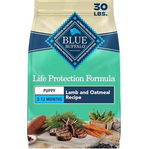 Blue Buffalo Life Protection Formula Lamb Puppy Dry Dog Food, 30 lb - image 1
