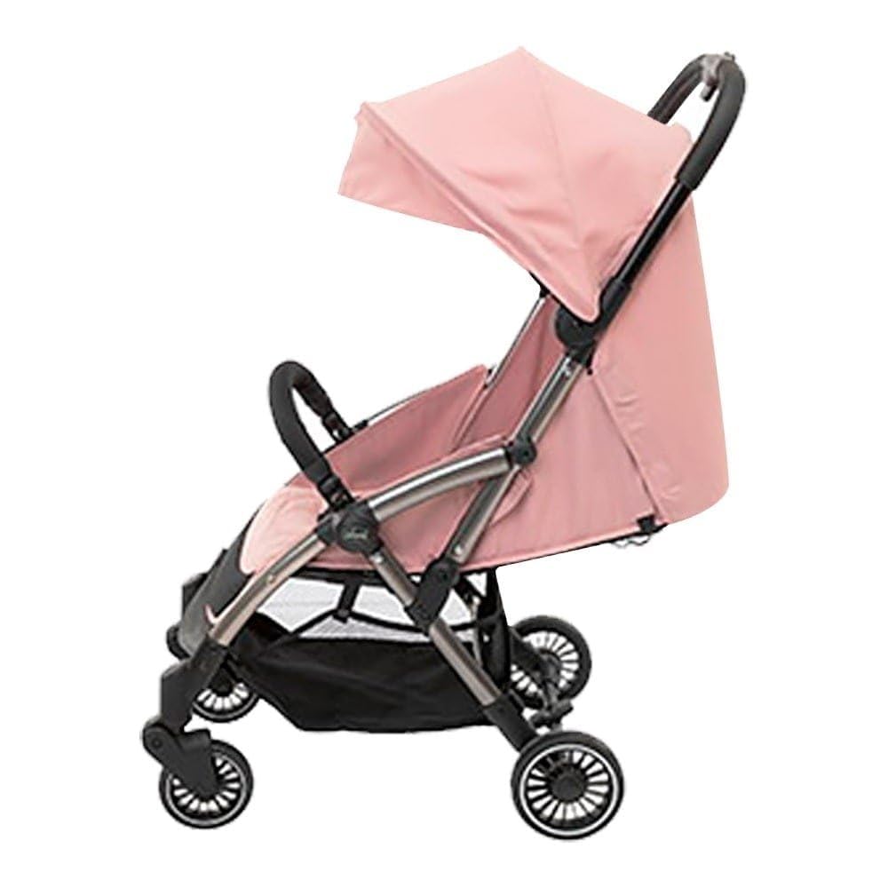 Chicco Cheerio Passeggino Leggero e Compatto da 0 mesi a 15kg (portata max 18kg), Passeggino Pieghevole, Posizione Nanna, Chiusura Automatica in 1 Gesto, Capotte Parasole e Parapioggia, Blossom, Rosa