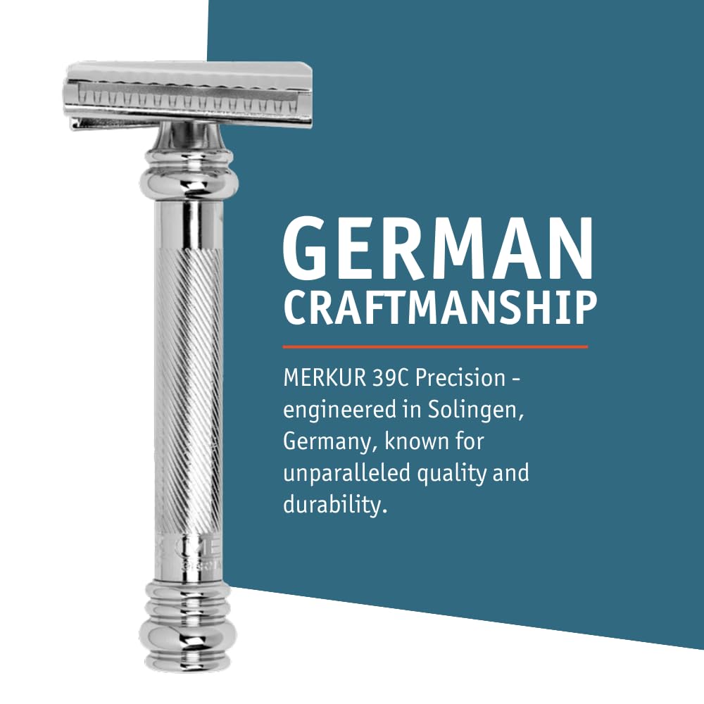 Amazon.co.jp: Merkur 39C Slant Bar DE Long Handled Safety Razor