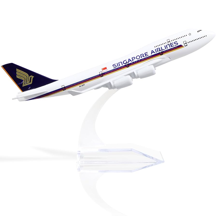 シンガポール航空　B747-400F 1/200 Inflight200 Singapore Airlines Boeing 747-400 9V-SMZ 50th