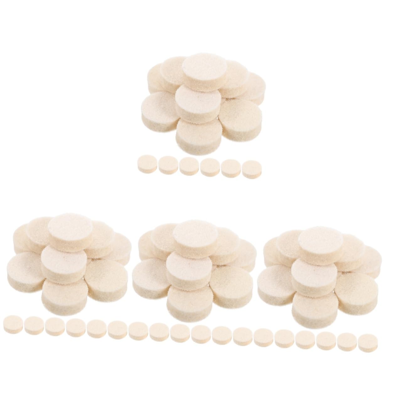 Juego De Cabeza De Molienda De Lana Herramienta Rotativa Cepillo De Rueda Kit De Pulido De Resina Equipo Para Pulir Metales Kit Para Pulir Y Pulir 100 Piezas*4
