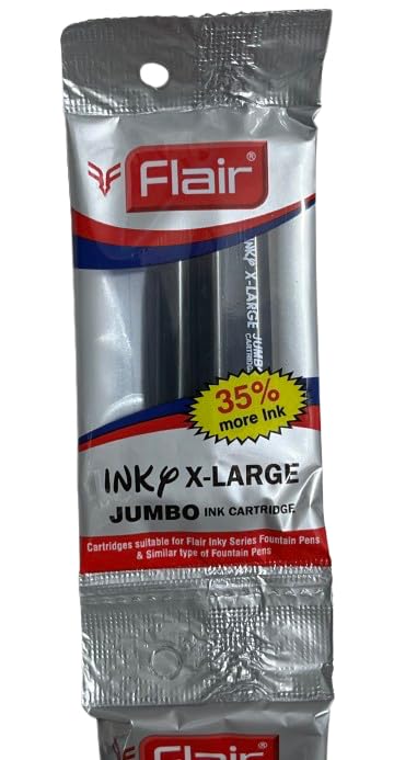 Image of Flair Ink X-Large Jumbo Cartridge, Blue, 35% More Ink