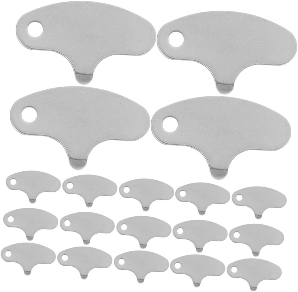 20pcs Stainless Steel Nut Crackers for Walnuts and Hawaiian Nuts