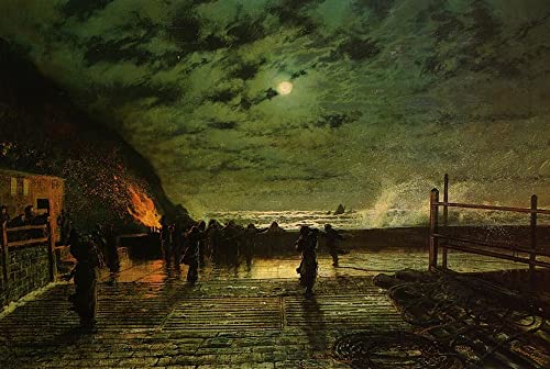 Peinture moderne Grimshaw 60x90cm pour embellir un mur vide
