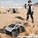 Monster Truck Ferngesteuert, 2,4 GHz 1:18 RC Monstertruck mit LED Blinken, 20km/h Ferngesteuertes Auto ab 3 4 5 6 8 Jahre, Hobby Offroad Monster RC Truck, Geschenke für Jungen und Mädchen