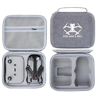 ZJRXM Sac pour drone DJI Mini 5 Pro et contrôleur RC-N3, sac de transport portable compact pour accessoires DJI Mini 5 Pro