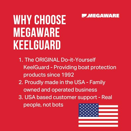 image for MEGAWARE KEELGUARD Megaware Self-Adhesive DIY Keel Guard - Prolongs Th