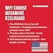 MEGAWARE KEELGUARD USA-Made, Original DIY Keel Guard, 5-Inch Wide, 4-12ft Sizes, 11 Colors, Complete Install Kit with Primer, Hull Protector, for Fiberglass and Some Aluminum Boats (Black)
