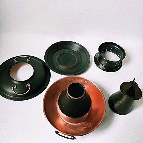 Olla caliente de cobre estilo Beijing clásico 34cm miniatura 6