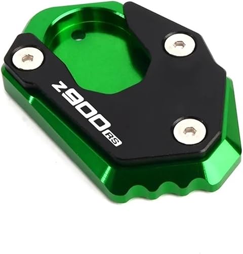 Miniatura 3 de XIAOAHONG Almohadilla de extensión para soporte lateral de motocicleta, placa para Kawasaki Z900RS Z900 Rs 2017-2023 2022 2021 (color dorado, tamaño