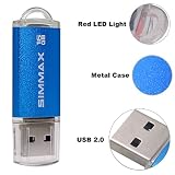 SIMMAX Memory Stick 5-pak 16 GB USB 2.0 pamięć flash pendrive (16 GB zielony fioletowy czerwony czarny niebieski)