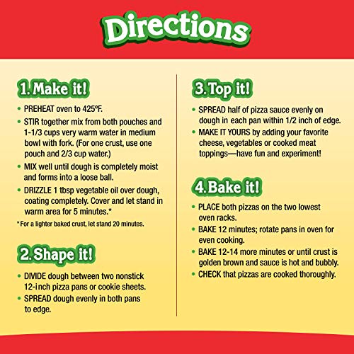 Chef Boyardee Pizza Maker, Cheese, 31.85 Ounce (Pack of 6)