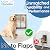 PlexiDor Performance Pet Doors for Dogs and Cats - Wall Mount Dog Door with Lock and Key - White, Large Size
