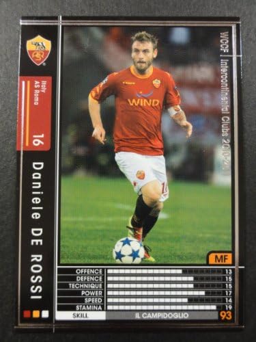 Amazon Co Jp Wccf 10 11白黒カード 0 ダニエレ デ ロッシ ホビー 通販