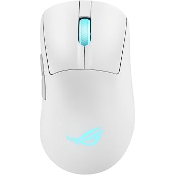ASUS Gaming Mouse / ROG Keris II Original / Verified by Professional FPS Player / 65g / Ergonomic Design / RGB Lighting / 42,