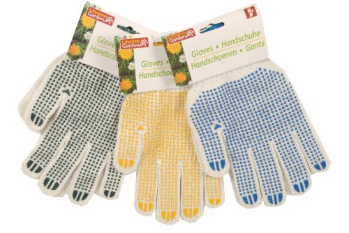 Lifetime garden 96559-1 par de guantes de 7/8/9 tamaño - los colores al azar